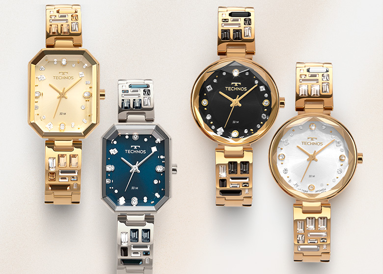 Technos e Swarovski: O Lançamento Perfeito para Quem Ama Sofisticação