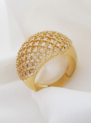 Anel Ouro 18k