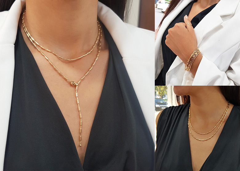 Elegância em Tom Único: Como Apostar em Looks Monocromáticos com Joias em Ouro 18K
